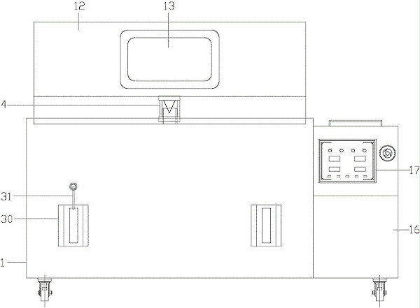 盐雾试验箱结构图