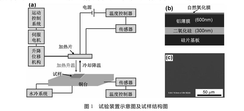 试验装置示意图